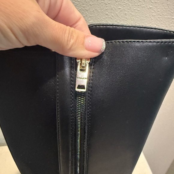 Coach Black Riding Boots - Picture 7 of 8